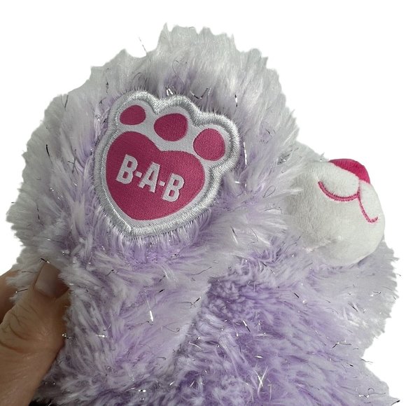 Build A Bear Plush Disney Olafs Frozen Adventure Anna Bear Purple Sparkle BAB - Picture 9 of 12